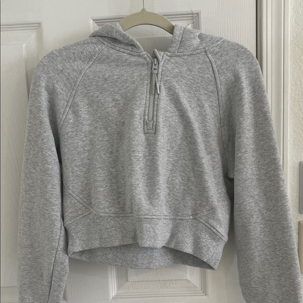 Athleta Light Gray Women's Hoodie